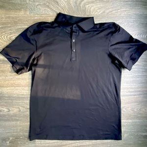 Lululemon Men’s Polo Shirt Size Medium Black